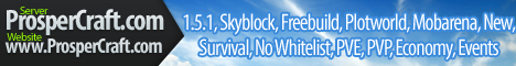ProsperCraft 1.5.1 Skyblock & Survival
