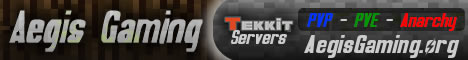 Aegis Gaming Network - Centralized Tekkit Servers